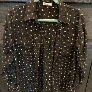 Equipment Fleur de lis signature button down